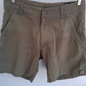 KUHL Born in the Mountains Brown Camping Hiking Shorts Mens Size 30 RN 108846
